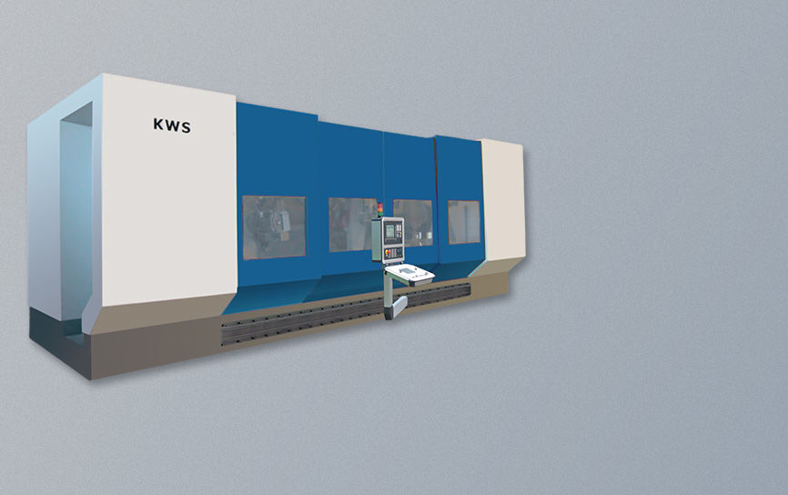 IMM KWS CNC Kurbelwellenschleifmaschine